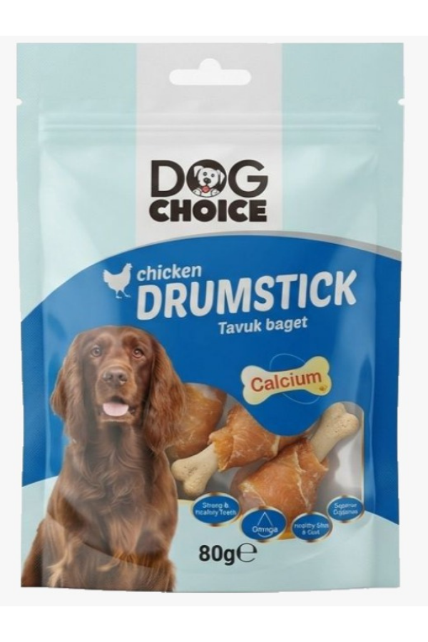 Dog Choice Drumstick Köpek Ödül 80Gr 8 ADET