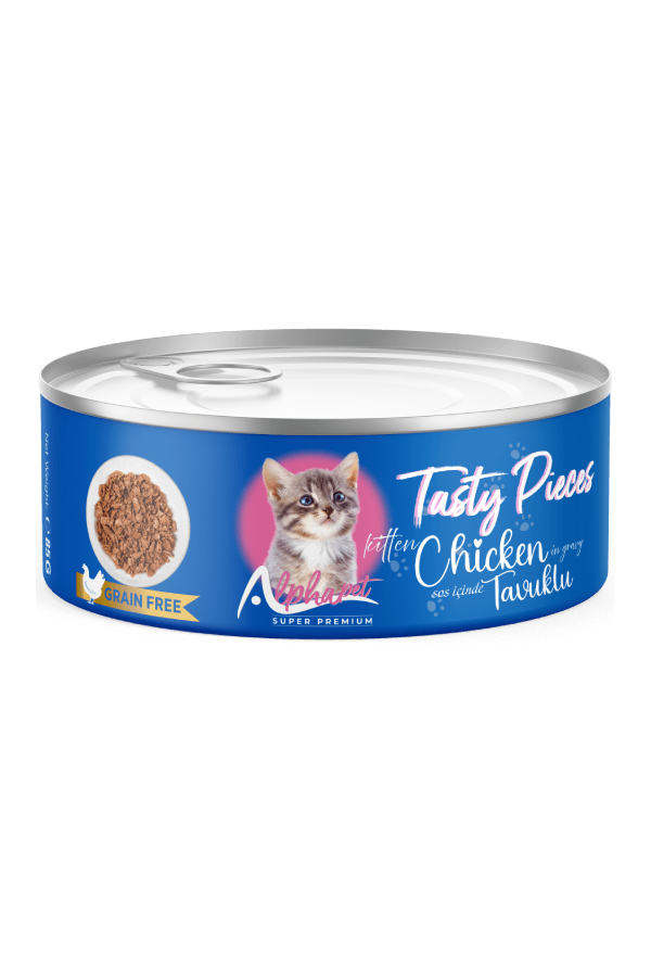 ALPHA PET YAVRU KEDİ SOSLU GOURMET TAVUK ETLİ 100 GR. 24'LÜ ALPHA PET YAVRU KEDİ SOSLU GOURMET TAVUK ETLİ 100 GR. 24'LÜ