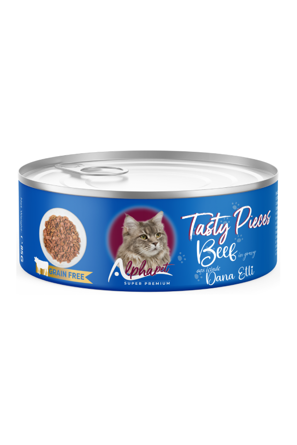 ALPHA PET YETİŞKİN KEDİ SOSLU GOURMET BİFTEKLİ 100 GR. 24'LÜ ALPHA PET YETİŞKİN KEDİ SOSLU GOURMET BİFTEKLİ 100 GR. 24'LÜ
