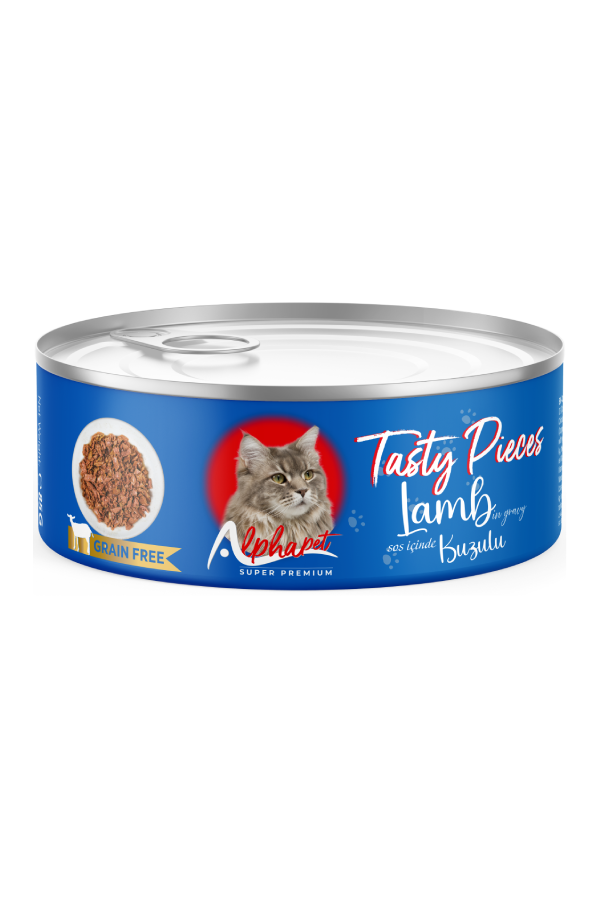 ALPHA PET YETİŞKİN KEDİ SOSLU GOURMET KUZU ETLİ 100 GR. 24'LÜ ALPHA PET YETİŞKİN KEDİ SOSLU GOURMET KUZU ETLİ 100 GR. 24'LÜ