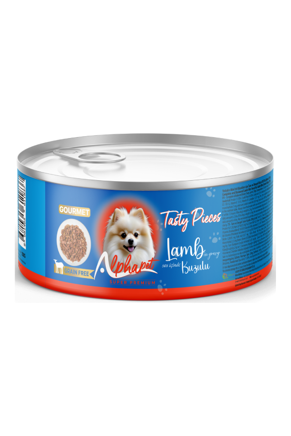 ALPHA PET YETİŞKİN KÖPEK SOSLU GOURMET SOMONLU 200 GR. 12'LÜ ALPHA PET YETİŞKİN KÖPEK SOSLU GOURMET SOMONLU 200 GR. 12'LÜ