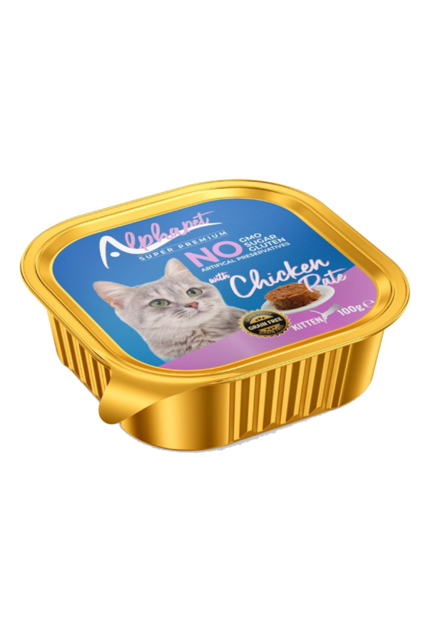 ALPHA ALU CUP YAVRU KEDİ EZME TAVUKLU 16'LI ALPHA ALU CUP YAVRU KEDİ EZME TAVUKLU 16'LI