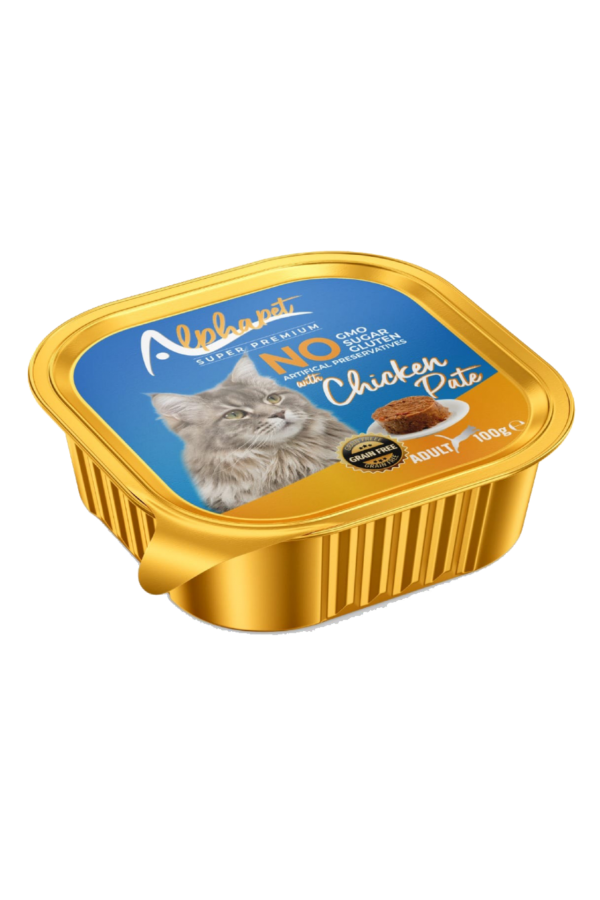 ALPHA ALU CUP YETİŞKİN KEDİ EZME TAVUKLU 16'LI ALPHA ALU CUP YETİŞKİN KEDİ EZME TAVUKLU 16'LI