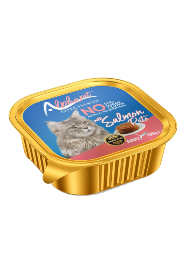 ALPHA ALU CUP YETİŞKİN KEDİ EZME SOMONLU 16'LI ALPHA ALU CUP YETİŞKİN KEDİ EZME SOMONLU 16'LI
