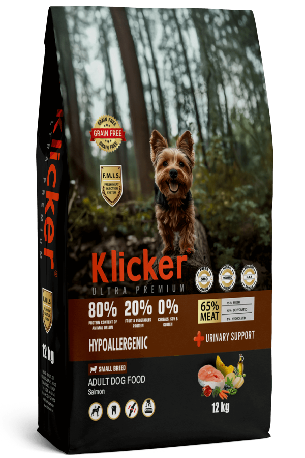 KLİCKER YETİŞKİN KÖPEK MAMASI SOMONLU 12 KG
