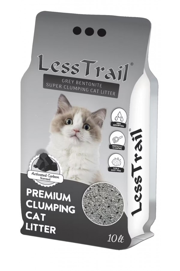 Lesstrail Aktif Karbon Kokulu Kedi Kumu 10 LT Lesstrail Aktif Karbon Kokulu Kedi Kumu 10 LT