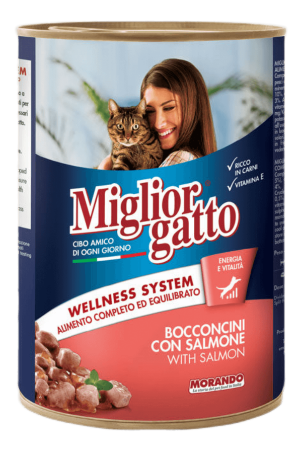 Miglior Gatto Somonlu Chunks Kedi Konserve 405gr 24'lü Miglior Gatto Somonlu Chunks Kedi Konserve 405gr 24'lü