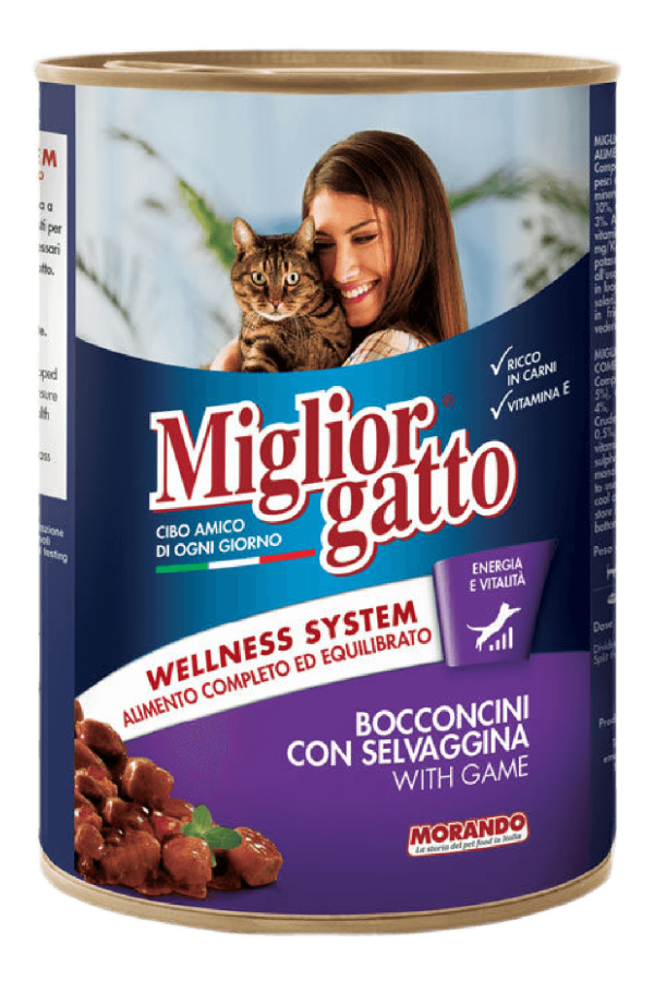 Miglior Gatto Somonlu Chunks Kedi Konserve 405gr 24'lü Miglior Gatto Somonlu Chunks Kedi Konserve 405gr 24'lü