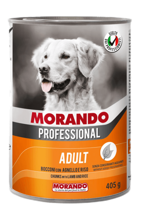 Morando Kuzulu Chunks Köpek Konserve 405gr 24'lü Morando Kuzulu Chunks Köpek Konserve 405gr 24'lü