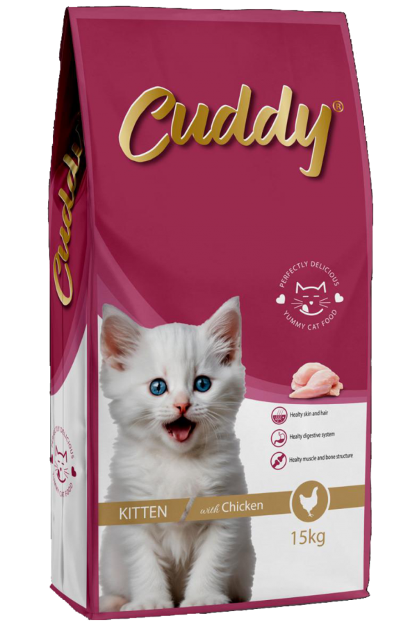Cuddy Yavru Kedi Maması Tavuklu 15 KG Cuddy Yavru Kedi Maması Tavuklu 15 KG