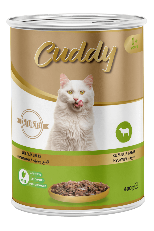 Cuddy Kuzulu Chunk Kedi Konserve 400 G 24'lü Cuddy Kuzulu Chunk Kedi Konserve 400 G 24'lü