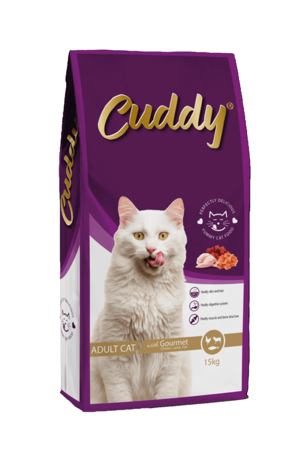 Cuddy Yetişkin Kedi Maması Gurme 15 KG Cuddy Yetişkin Kedi Maması Gurme 15 KG