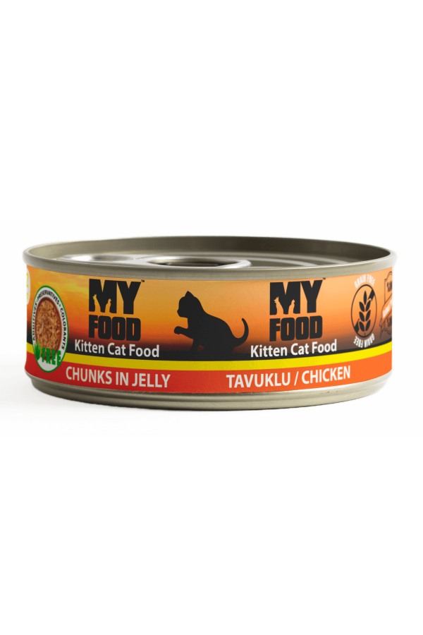 MYFOOD YAVRU KEDİ KONSERVE TAVUKLU 100GR. 24-LÜ MYFOOD YAVRU KEDİ KONSERVE TAVUKLU 100GR. 24-LÜ