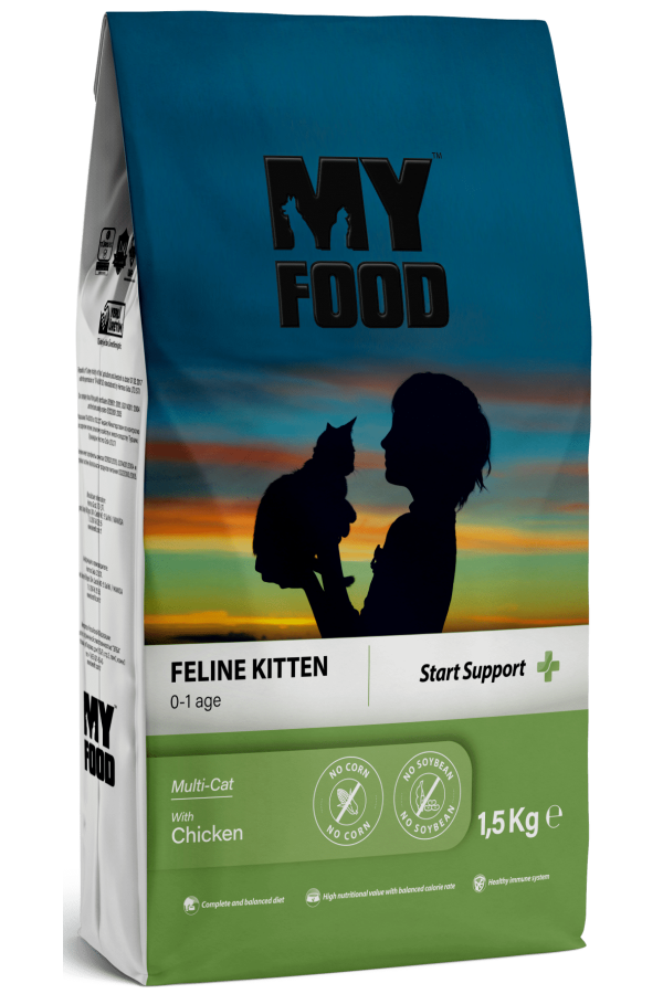 MyFood Yavru Kedi Maması Tavuklu 1.5 KG MyFood Yavru Kedi Maması Tavuklu 1.5 KG