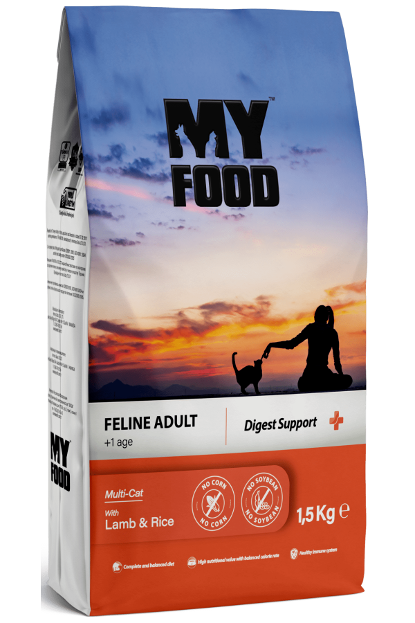 MyFood Yetişkin Kedi Maması Kuzulu & Pirinçli 1.5 KG MyFood Yetişkin Kedi Maması Kuzulu & Pirinçli 1.5 KG