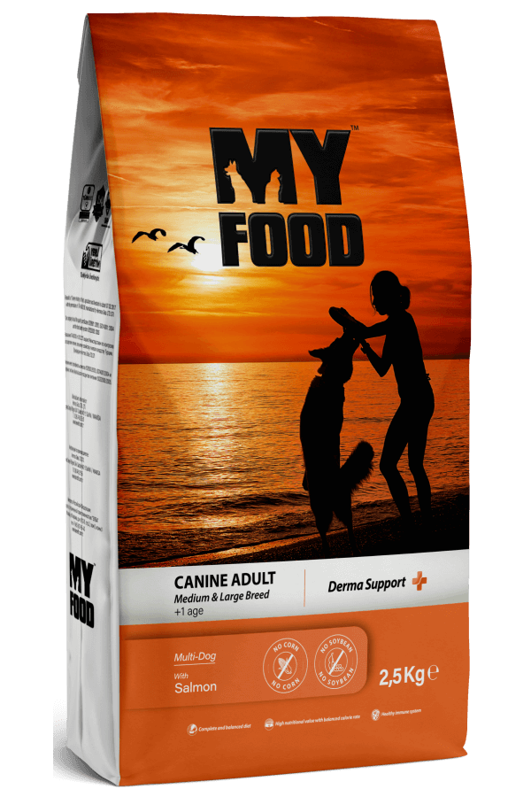 MyFood Yavru Orta Büyük Irk Köpek Maması Somonlu 2.5 KG MyFood Yavru Orta Büyük Irk Köpek Maması Somonlu 2.5 KG