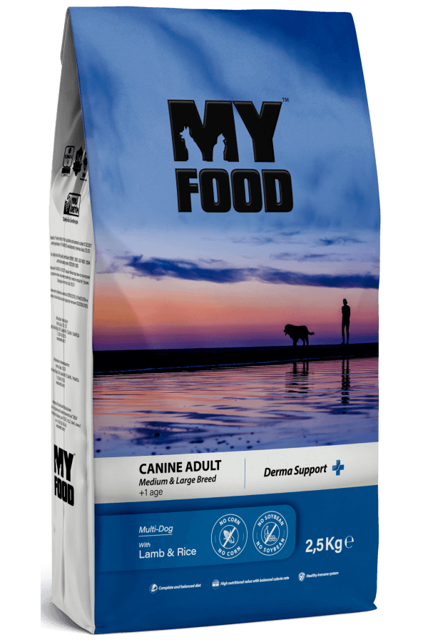 MyFood Yetişkin Orta & Büyük Irk Köpek Maması Kuzulu 2.5 KG MyFood Yetişkin Orta & Büyük Irk Köpek Maması Kuzulu 2.5 KG