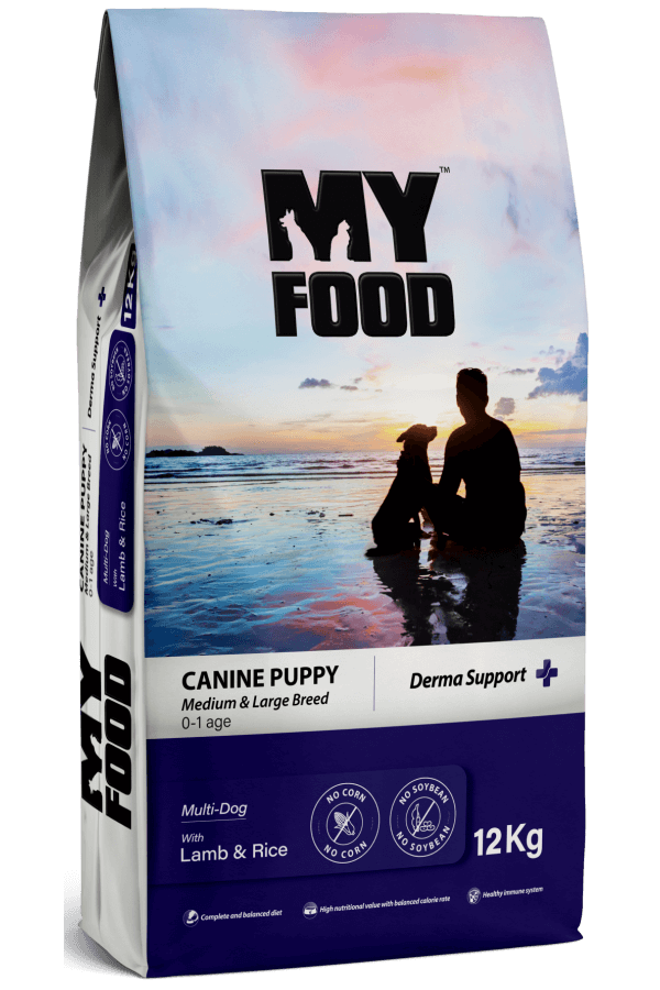 MyFood Yavru Orta Büyük Irk Köpek Maması Kuzulu 12 KG MyFood Yavru Orta Büyük Irk Köpek Maması Kuzulu 12 KG